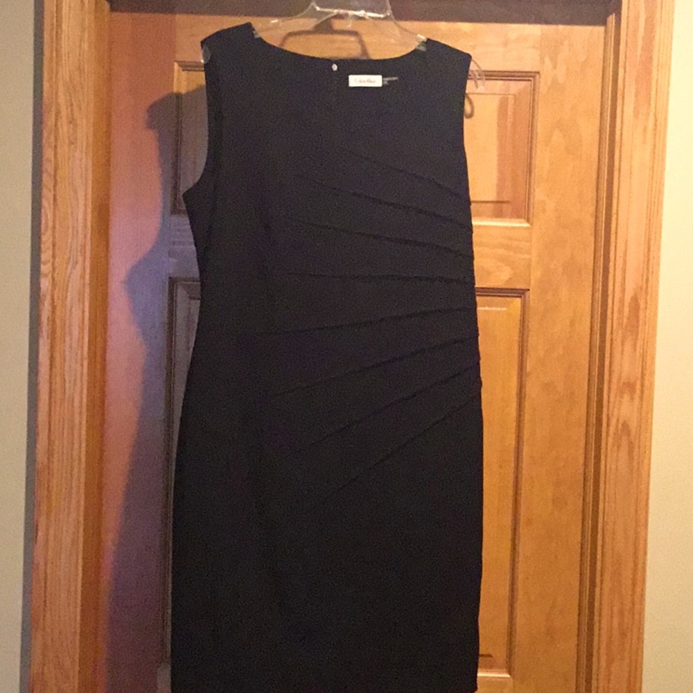 Used Calvin Klein black dress